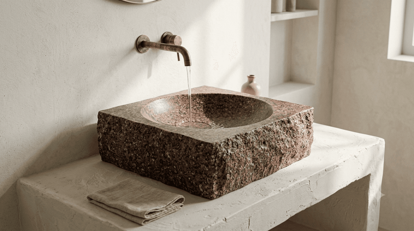 Wall-mounted basin — concept visualisation