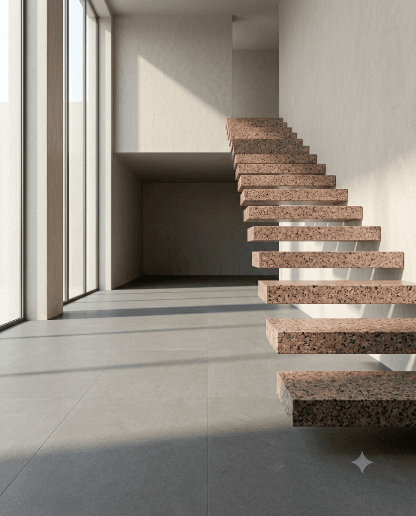 Floating staircase — concept visualisation