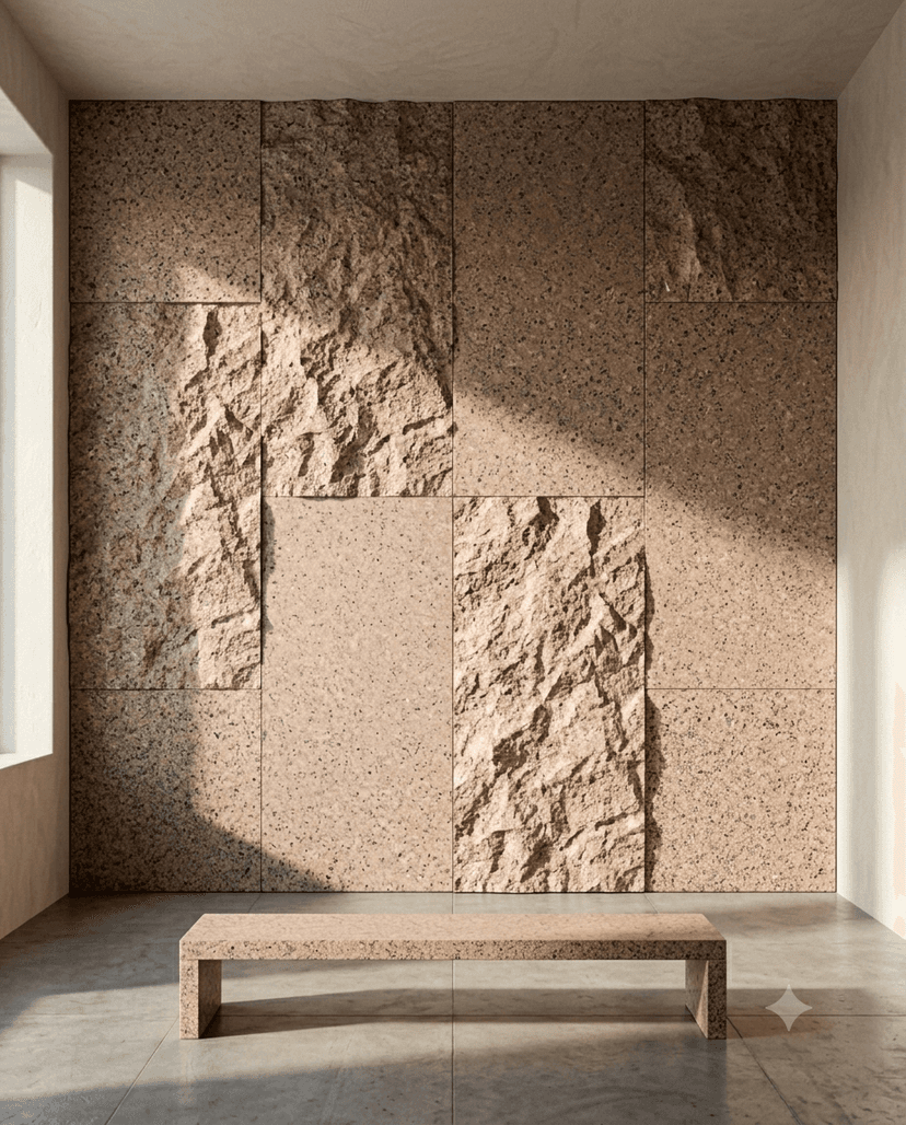 Feature wall cladding — concept visualisation
